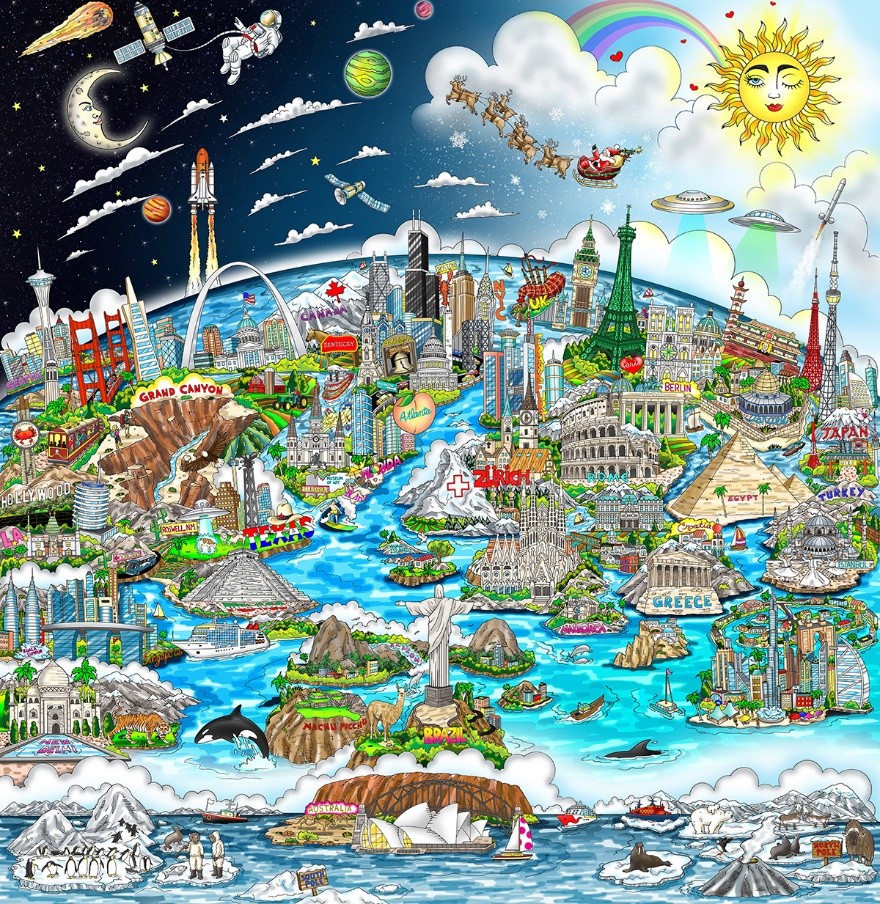 Charles Fazzino 3D Art: Pop Art Collectors Guide